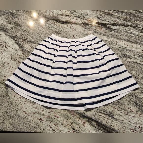 J. Crew 100%‎ cotton striped skater shirt size 2 - Picture 2 of 8